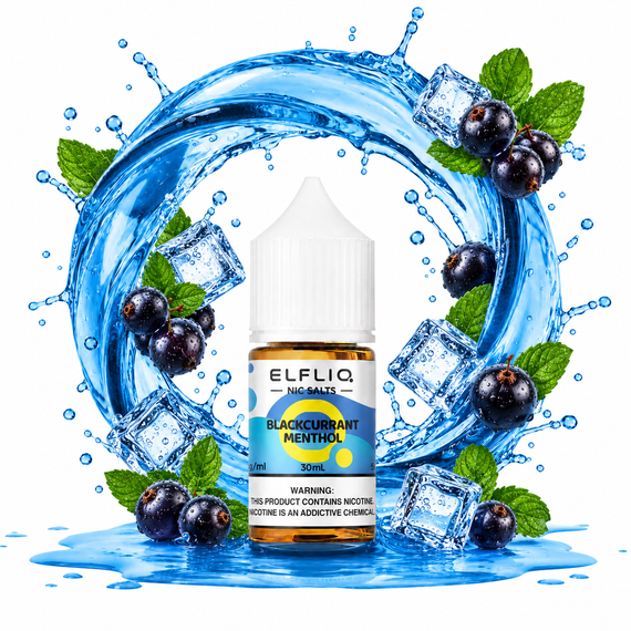 ELFLIQ - Blackcurrant Menthol (5% nic, 30ml)