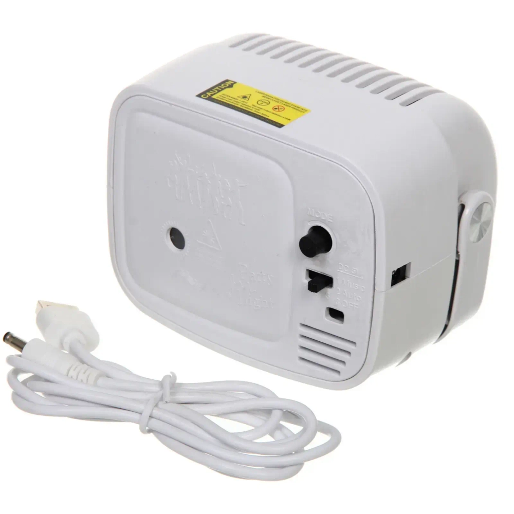 Световой прибор Лазер для дома «Телевизор» 7*10*8 см, 4 режима, USB (220V)