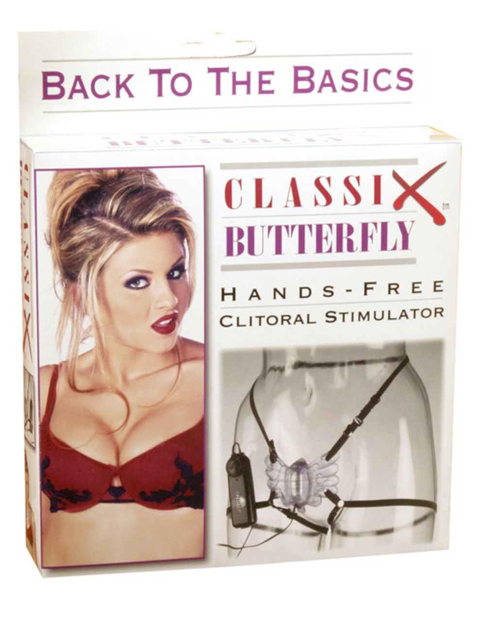 Клиторальный стимулятор Classix Butterfly (Цвет: сиреневый)