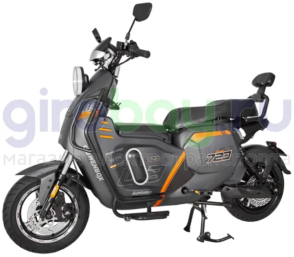 Электроскутер WENBOX U7 2000W (60V/52Ah) - Серый, АКБ LiFePO4 фото №1
