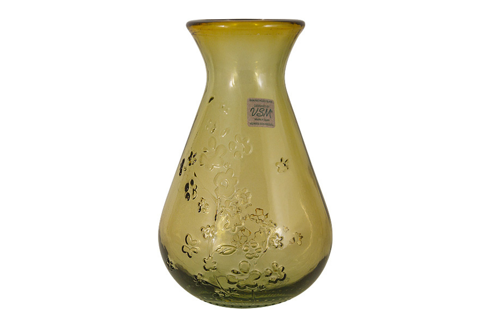 Ваза San Miguel Citron Breeze коричневая 20 см