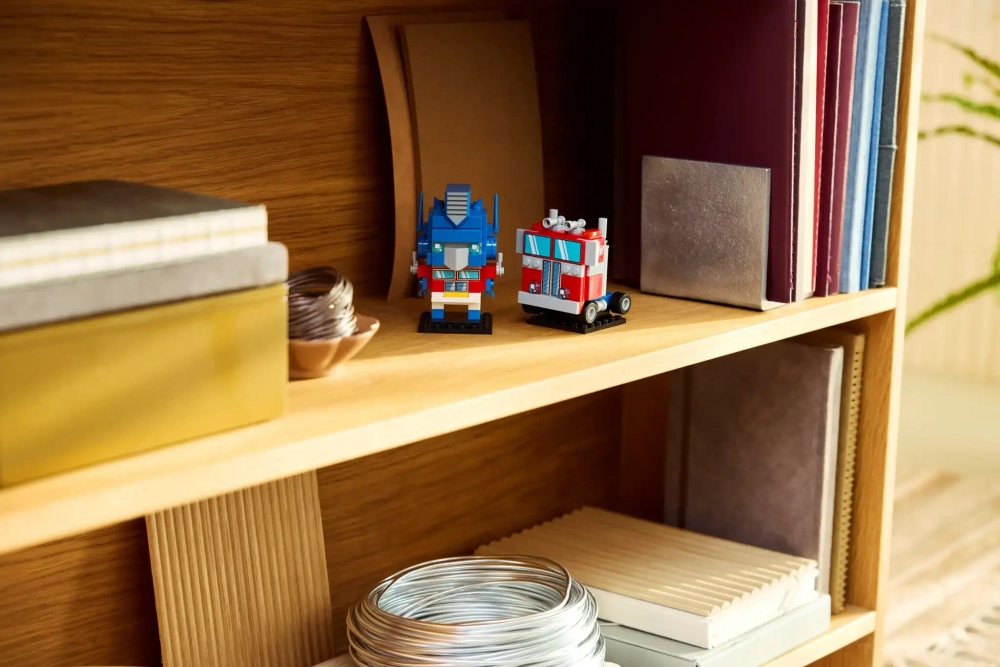 Конструктор LEGO BrickHeadz 40803 Робот и транспортное средство Оптимуса Прайма