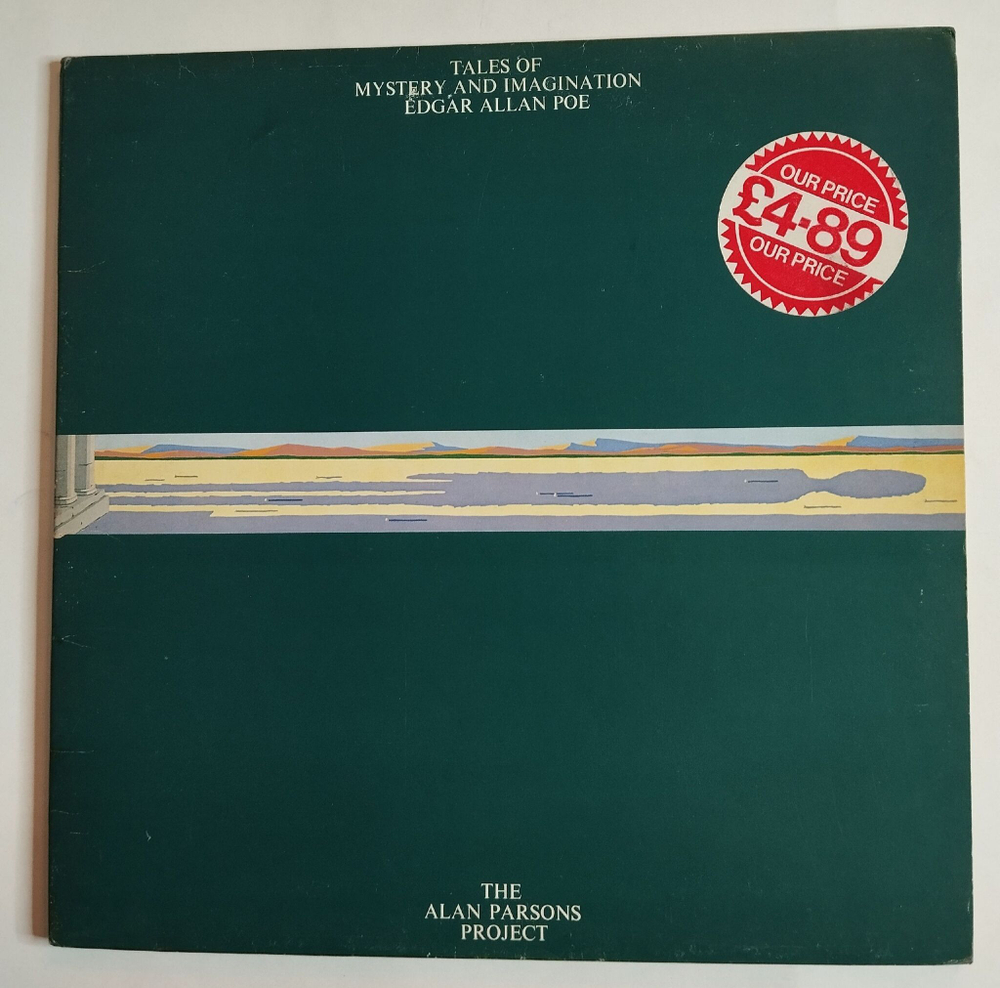 Винтажная виниловая пластинка LP The Alan Parsons Project Tales Of Mystery And Imagination Edgar Allan Poe (UK 1976)
