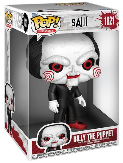 Фигурка Funko POP! Movies Saw Billy The Puppet 10" (1821) 86447