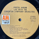 Procol Harum In Concert With The Edmonton Symphony Orchestra ‎– Live (США 1972г.)