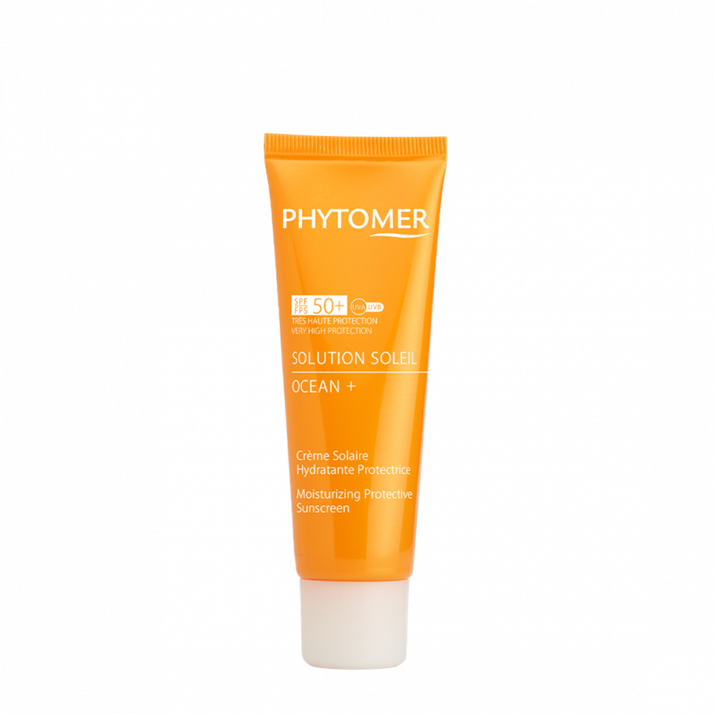 Солнцезащитный увлажняющий крем для Лица Океан SPF50+ PHYTOMER Moisturizing Protective Sunscreen SPF50+