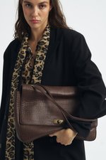 KELLY SOFT L croco шоколад