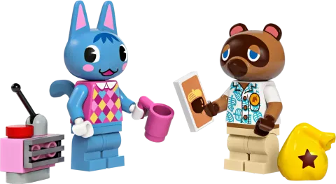 Конструктор LEGO Animal Crossing 77050 Уголок Нука и дом Рози
