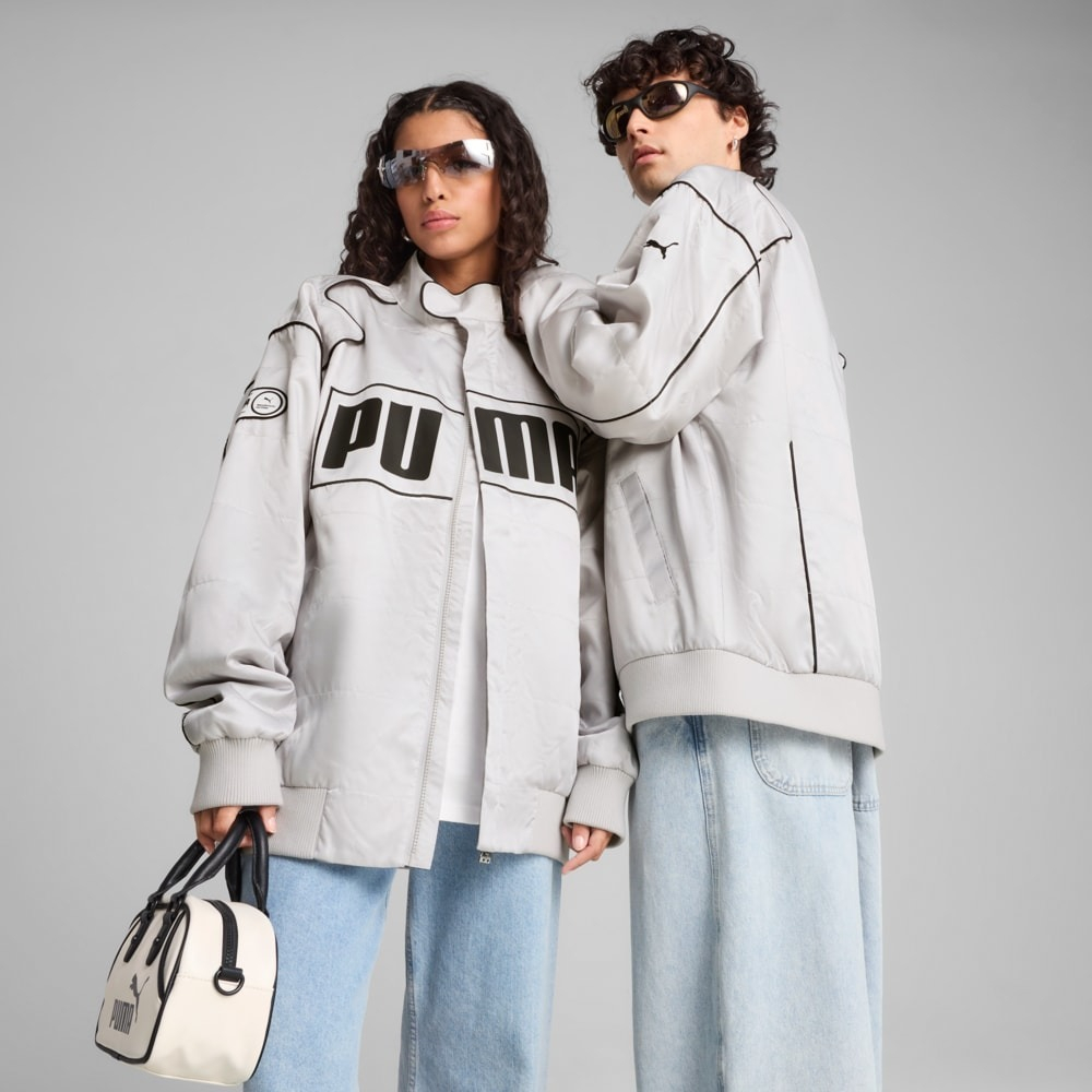 Бомбер унисекс PUMA ARCHIVE SEASONAL Relaxed Racer Jacket