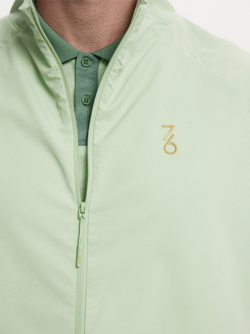 ОДЕЖДА ДЛЯ ТЕННИСА Мужская, Кофта с рукавом SEVENSIX JACKIE JACKET MEN LIGHT GREEN .