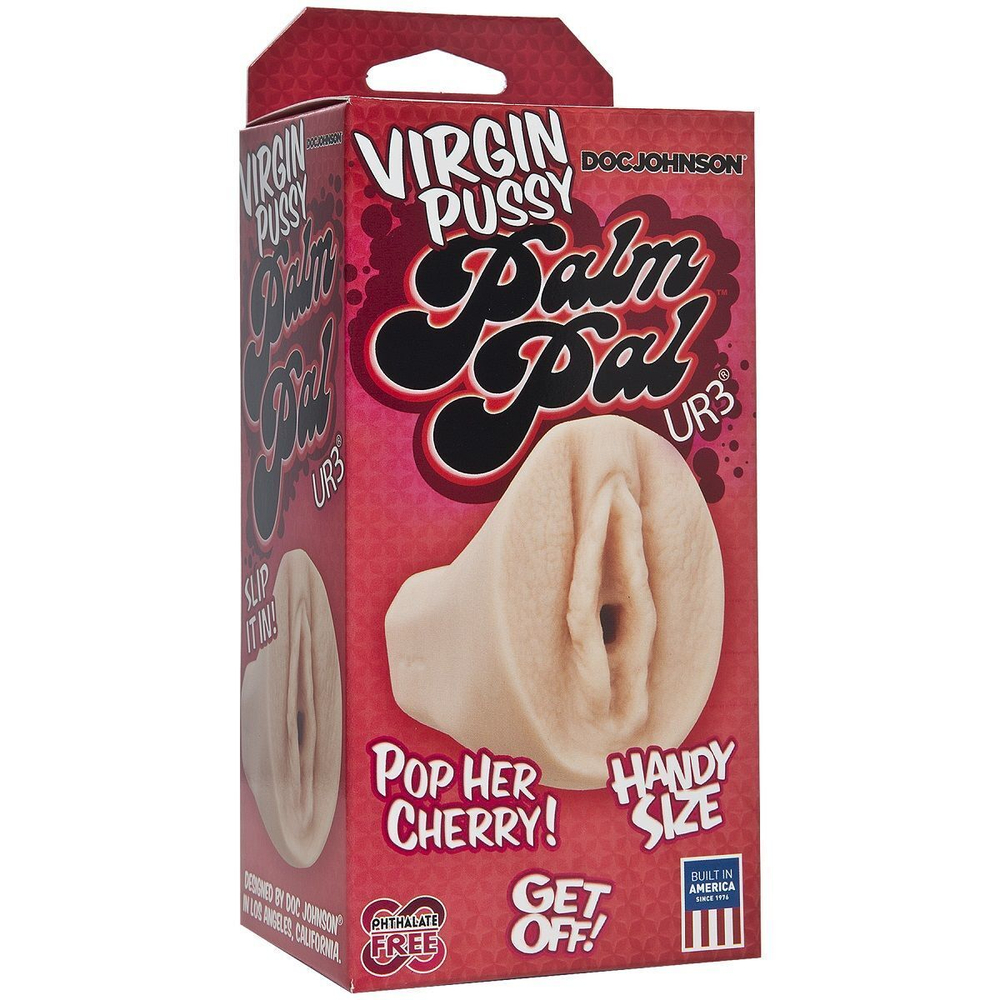 Мастурбатор-вагина Virgin Pussy ULTRASKYN Palm Pal (Цвет: телесный)