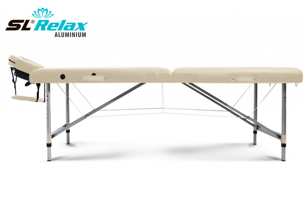 Массажный стол Aluminium (beige) Бежевый