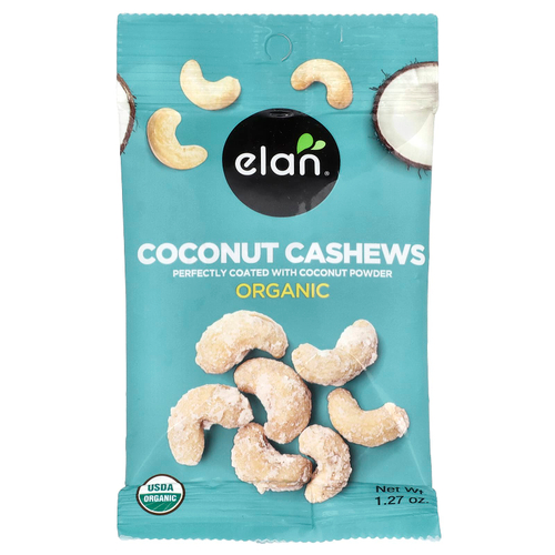 Elan, органические кокос и кешью, 1,27 унции