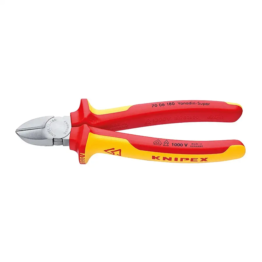 Кусачки боковые хромированные 140 мм Knipex 70 06 140 SB