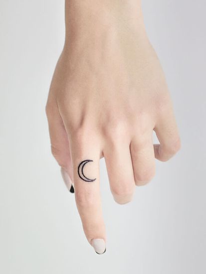 white crescent