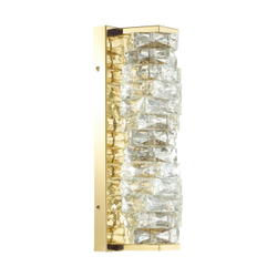 4999/10WL HALL ODL23 623 золотой/прозрачный/металл/хрусталь Бра LED 10W 4000K STRAZA