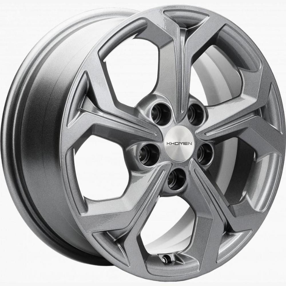 Khomen 1606 6.5x16 5x108 ET 50 Dia 63.3 (grey)