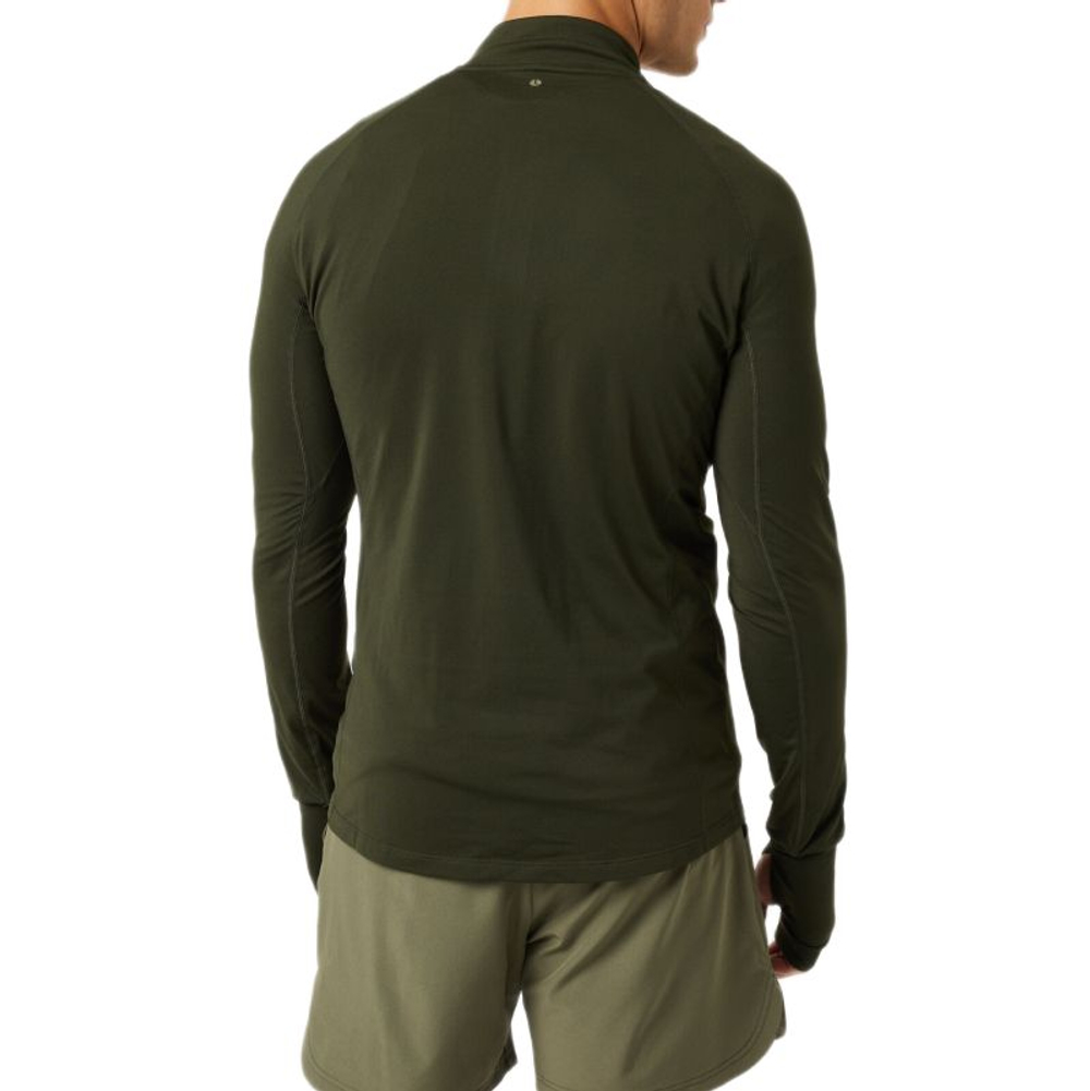 Meski T-Shirt tenisowy Bj_rn Borg Midlayer Half Zip - rosin