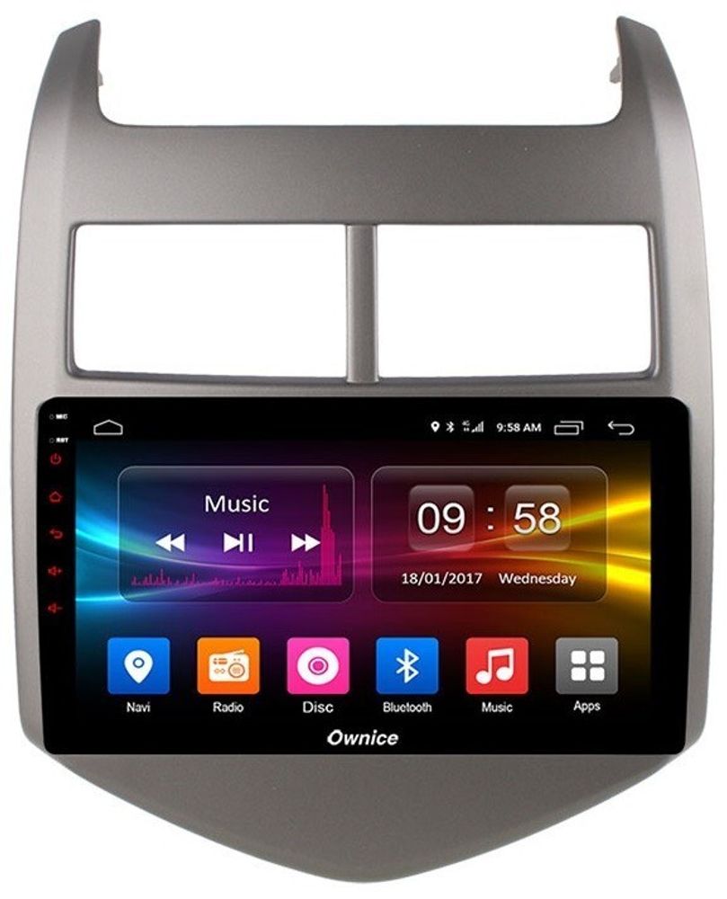 Магнитола для Chevrolet Aveo 2012-2015 - Kuberg OL-9226 QLed, Android 12, Быстрая, CarPlay, 4G SIM-слот
