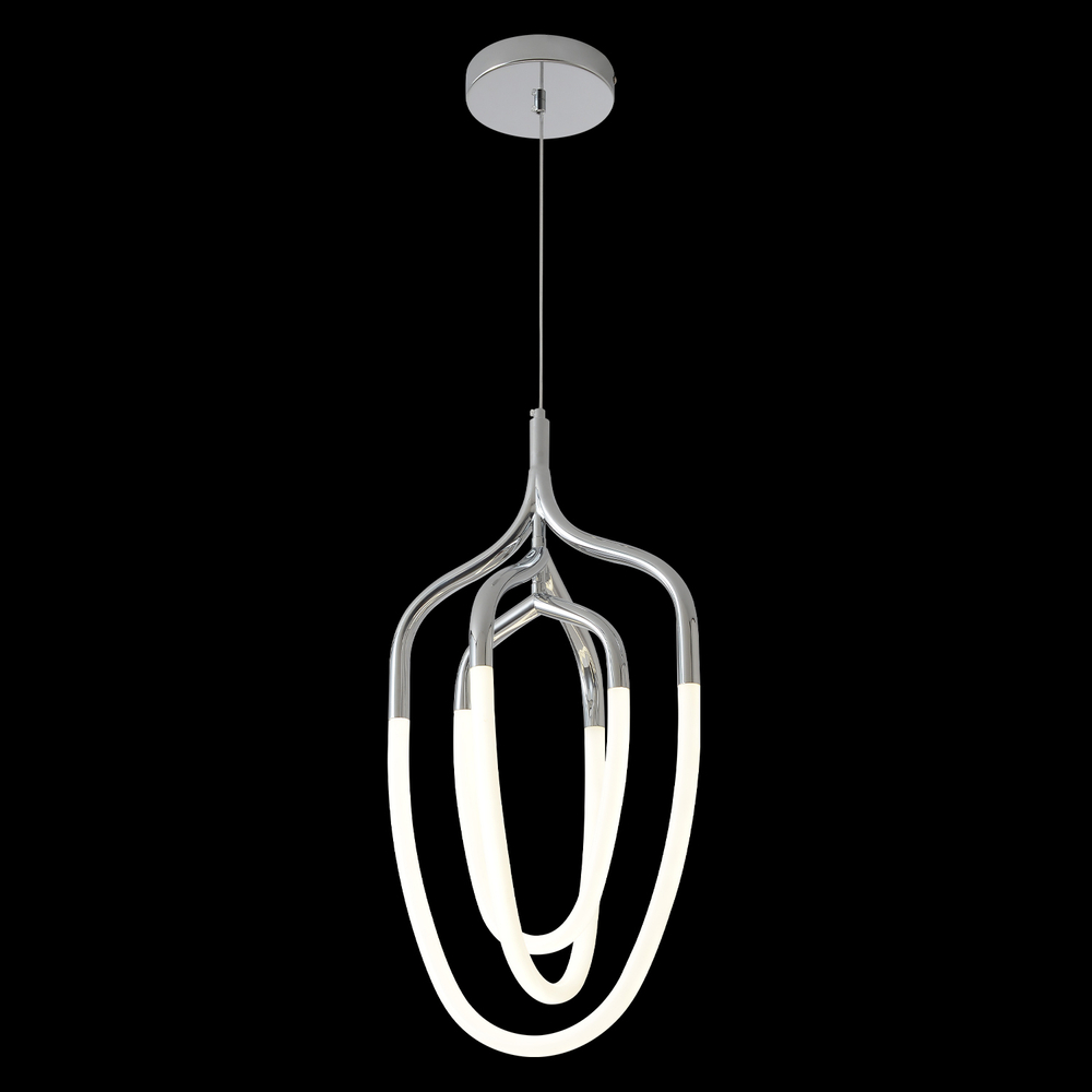 Подвесной светодиодный светильник Crystal Lux PERA SP50W LED CHROME