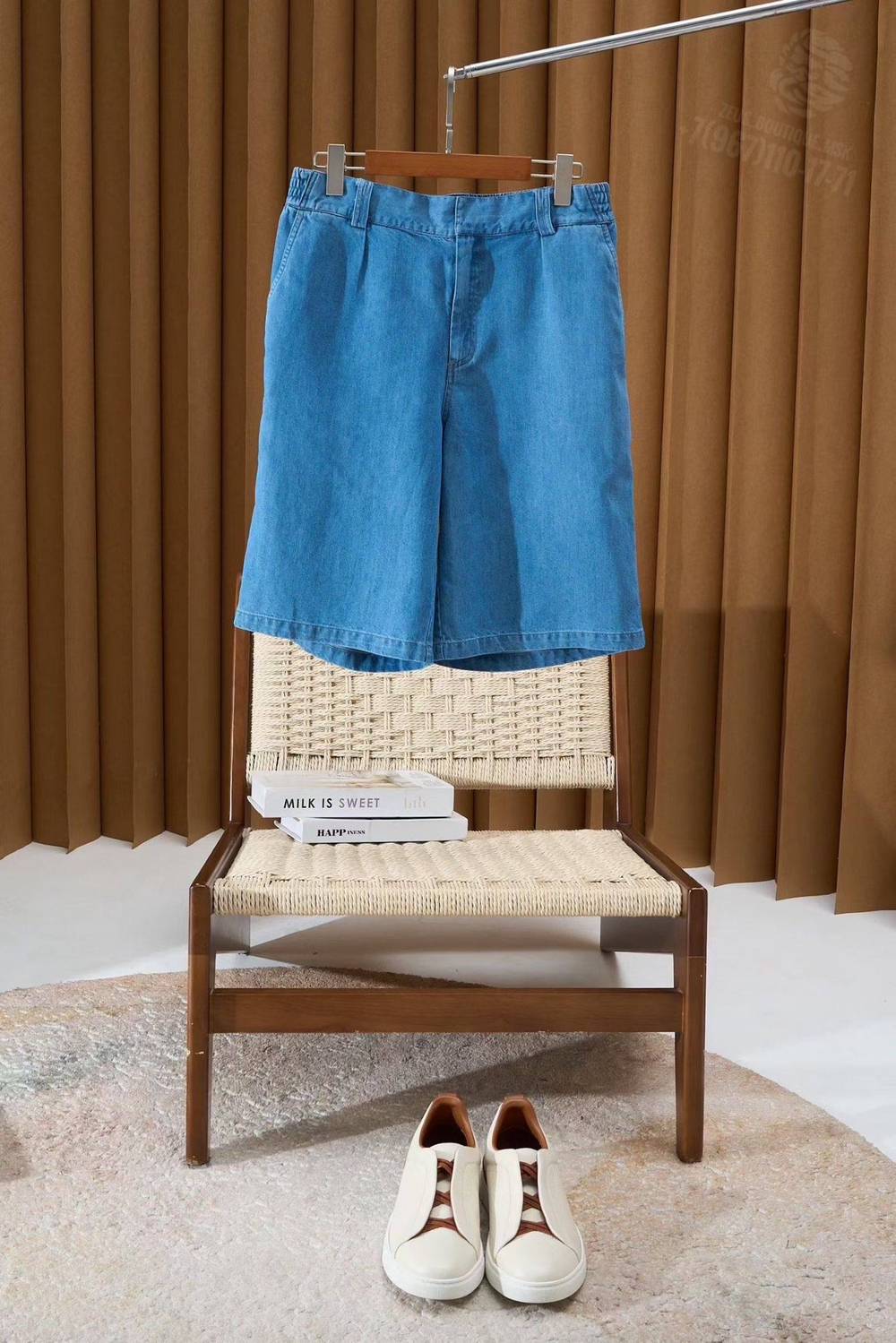 Джинсовые шорты Loro Piana