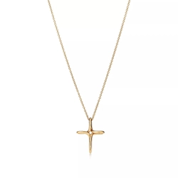 Подвеска из золота 18к(750 проба) , Tiffany 💠infinity Cross