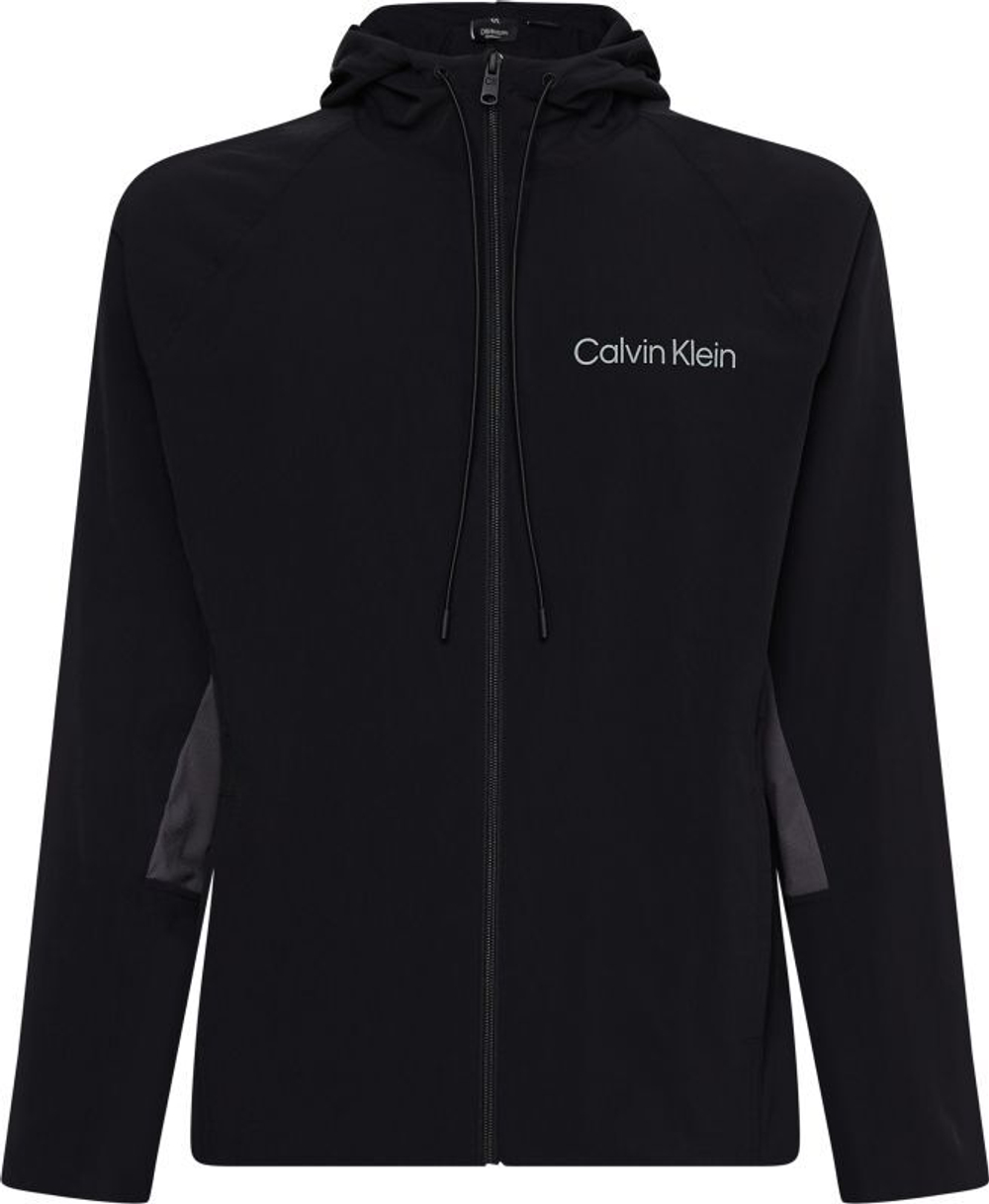 Мужская теннисная кофта Calvin Klein WO Windjacket - черный