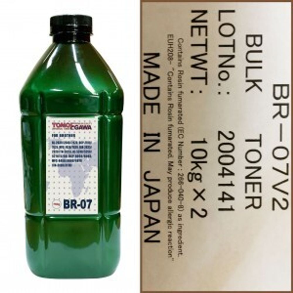 Тонер TOMOEGAWA тип BR-07 для BROTHER Универсальный (750гр) Green Line