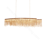 Pendant design lamp Waterfall  L120 (Rose gold)