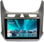 Магнитола для Chevrolet Cobalt 2011+, Ravon R4 (рамка серый глянец) - Teyes CC4 монитор 9.2" 2K QLED на Android 14, Быстрейшая, Snapdragon 680, DSP, CarPlay, 4G SIM-слот