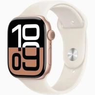 Умные часы Apple Watch S10 42 мм, Rose Gold Aluminium, Light Blush Sport Band - M/L