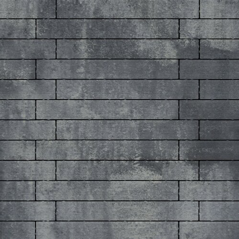 Тротуарная плитка Кроссбар Хэви, 100 мм, ColorMix Актау, гладкая