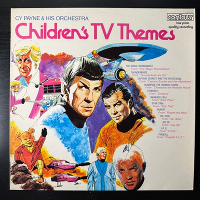 Cy Payne & His Orchestra ‎– Children's TV Themes (Англия 1972г.)