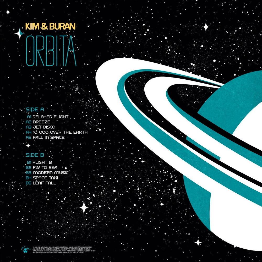 LP: KIM & BURAN — «Orbita» (2016/2023) [Limited Green Vinyl]