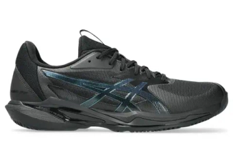Мужские кроссовки теннисные Asics Solution Speed FF 3 Night Energy - black/prism blue