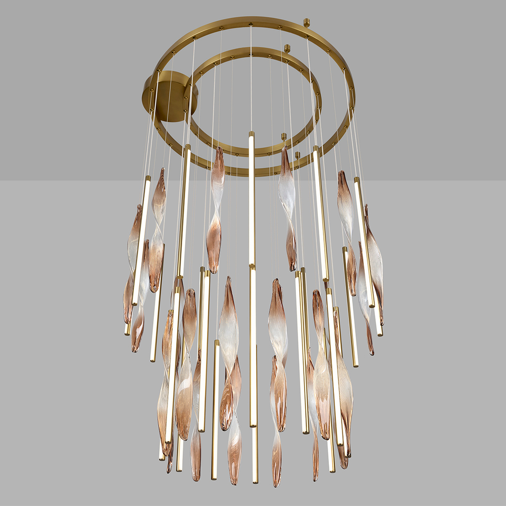 Подвесная светодиодная люстра Odeon Light SPIRA 5468/150L
