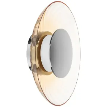 Бра 24W 3000K 809023 хром/коньячный Celesta Lightstar