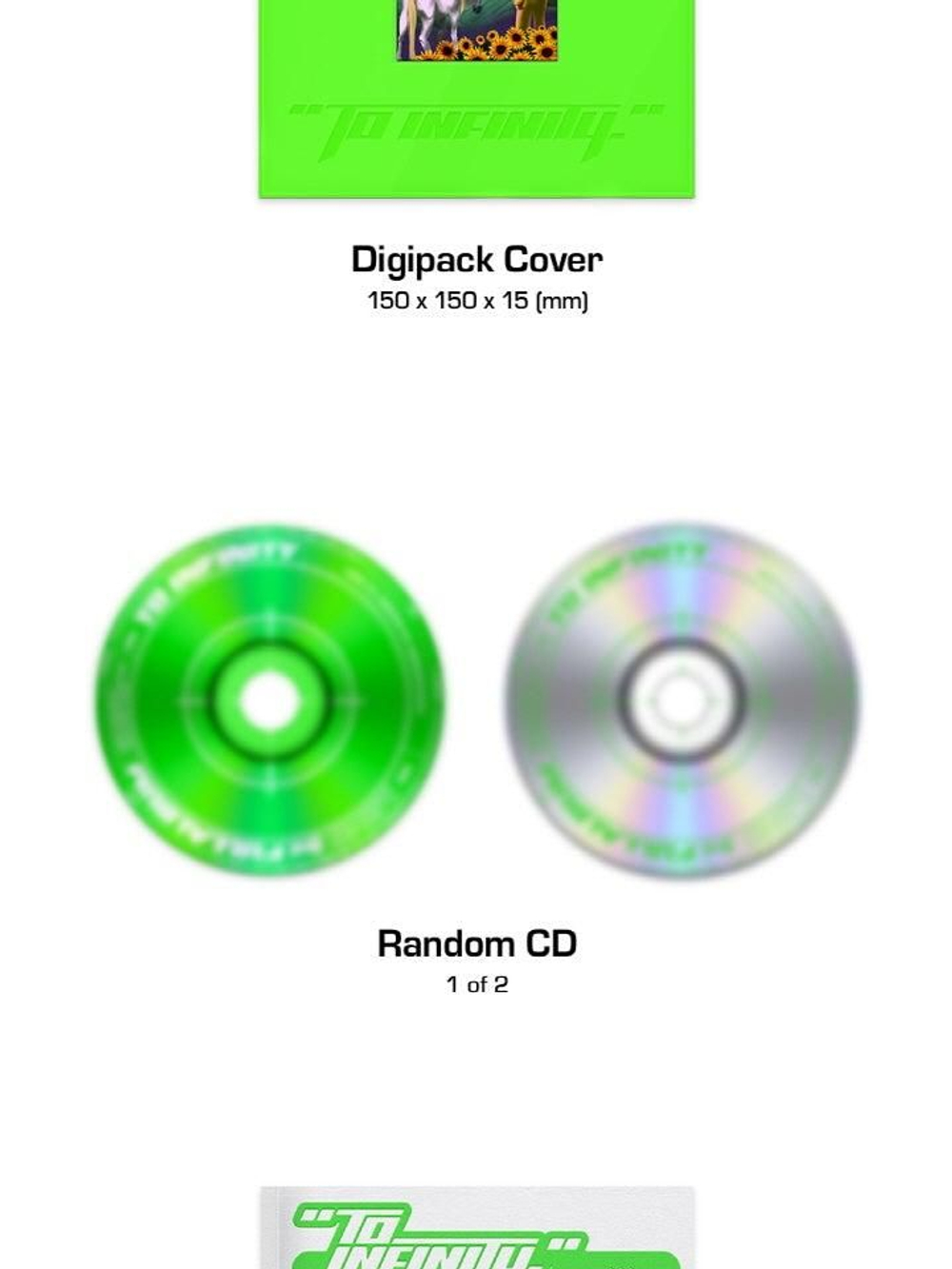 Альбом MINO - TO INFINITY. 3rd Album 2 Version SET