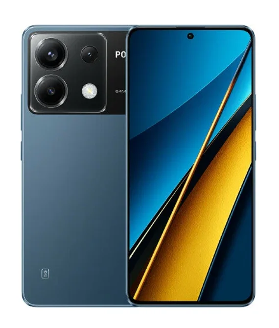 Смартфон Xiaomi Poco X6 5G 12/256Gb NFC RU Blue