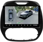 Магнитола для Renault Kaptur 2016+ - Teyes CC3-2K-360 на Android 10, Быстрая, 2K QLED, CarPlay, 4G SIM-слот, 4 камеры в комплекте