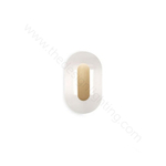 Wall design lamp  Button by Baxter (oval)