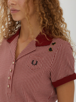 Женская Рубашка-поло Gingham Print