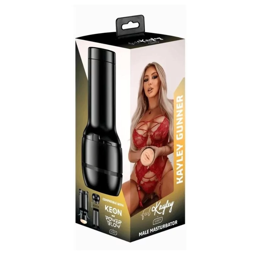 Мастурбатор в тубе "Kayley Gunner Vagina", Fleshlight