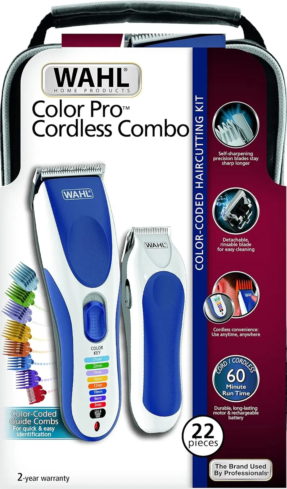 Набор для стрижки Wahl Color Pro Cordless Combo 09649-916 - 3