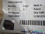Трубка топливная на 4ый цилиндр / INJECTION PIPE АРТ: 10000-02557
