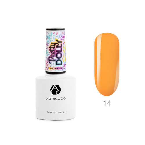 Гель-лак ADRICOCO Pretty dolly №14, (8мл)