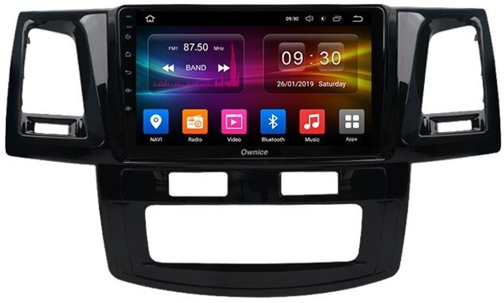 Магнитола для Toyota HiLux 2011-2015 - Kuberg OL-9603 QLed, Android 12, Быстрая, CarPlay, 4G SIM-слот