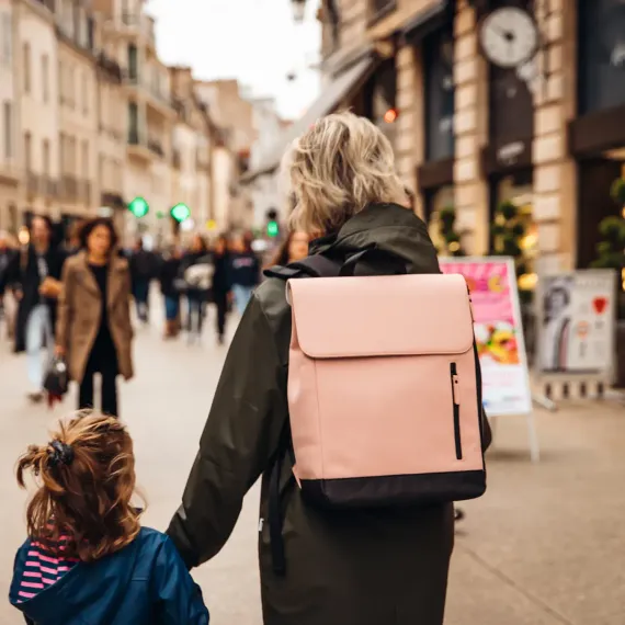 Сумка для мамы Beaba Oslo Backpack Vintage Rose