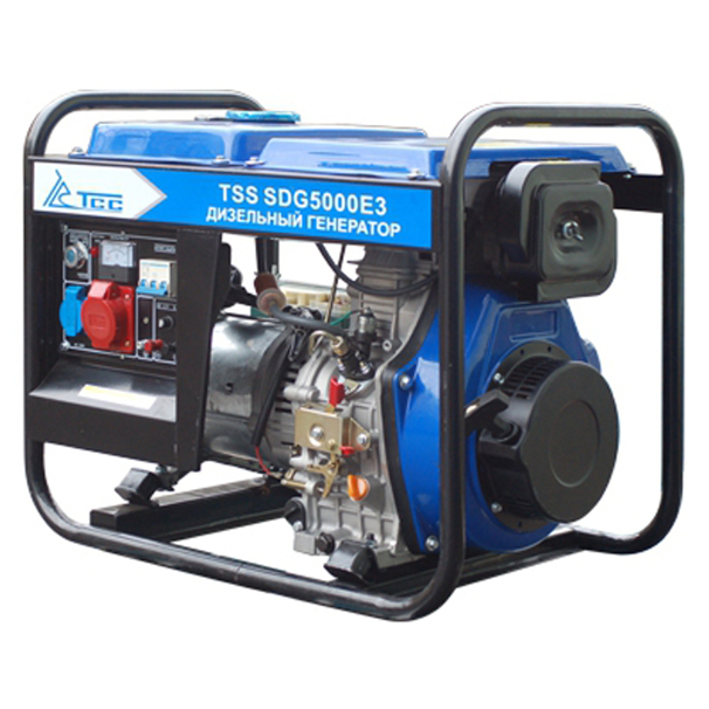 Дизельный генератор TSS SDG 5000 E3