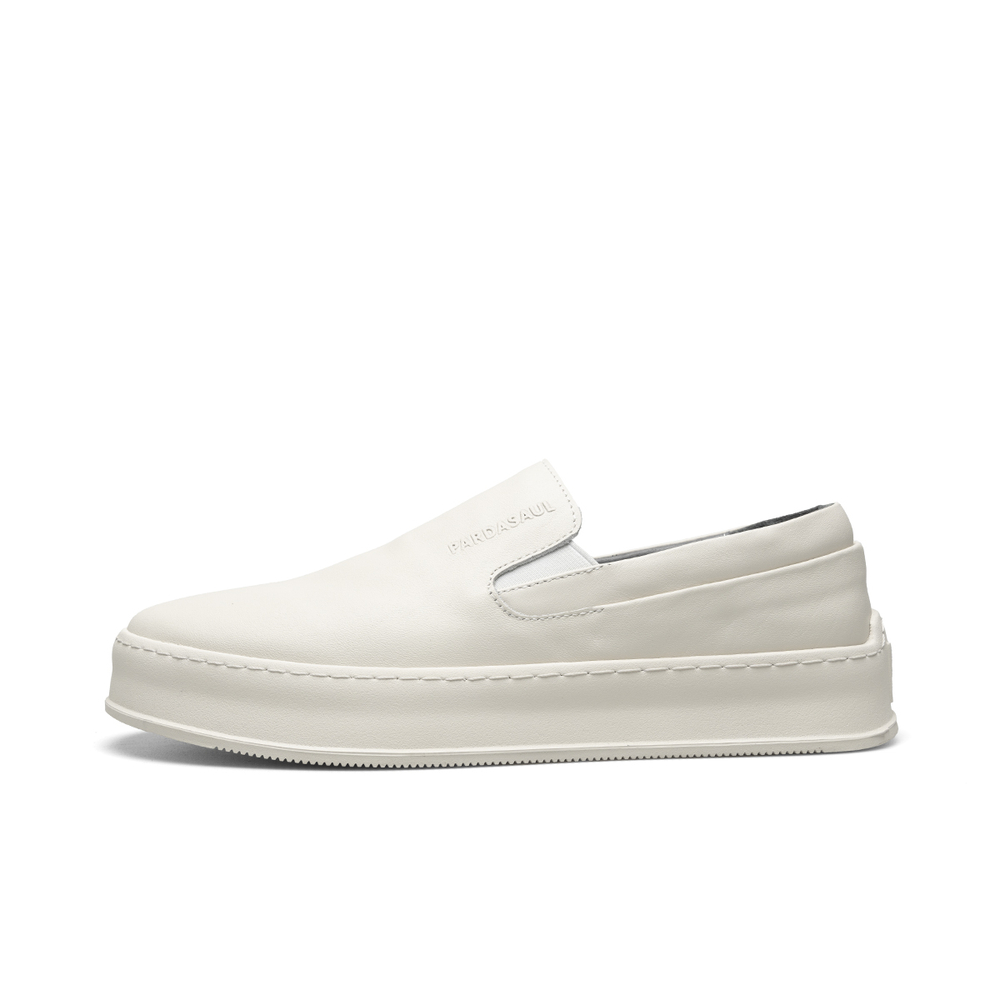 PARDASAUL Top Grain Cow Leather Stylish Skateboarding Shoes Men"s